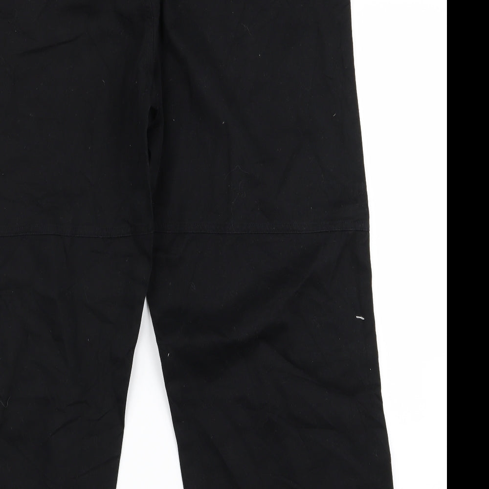 Preworn Womens Black   Trousers  Size 34 L26 in