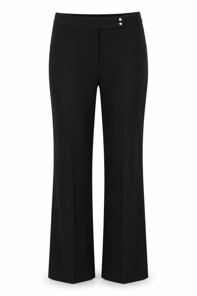 Marks & Spencer Womens Black   Trousers  Size 10 L25 in
