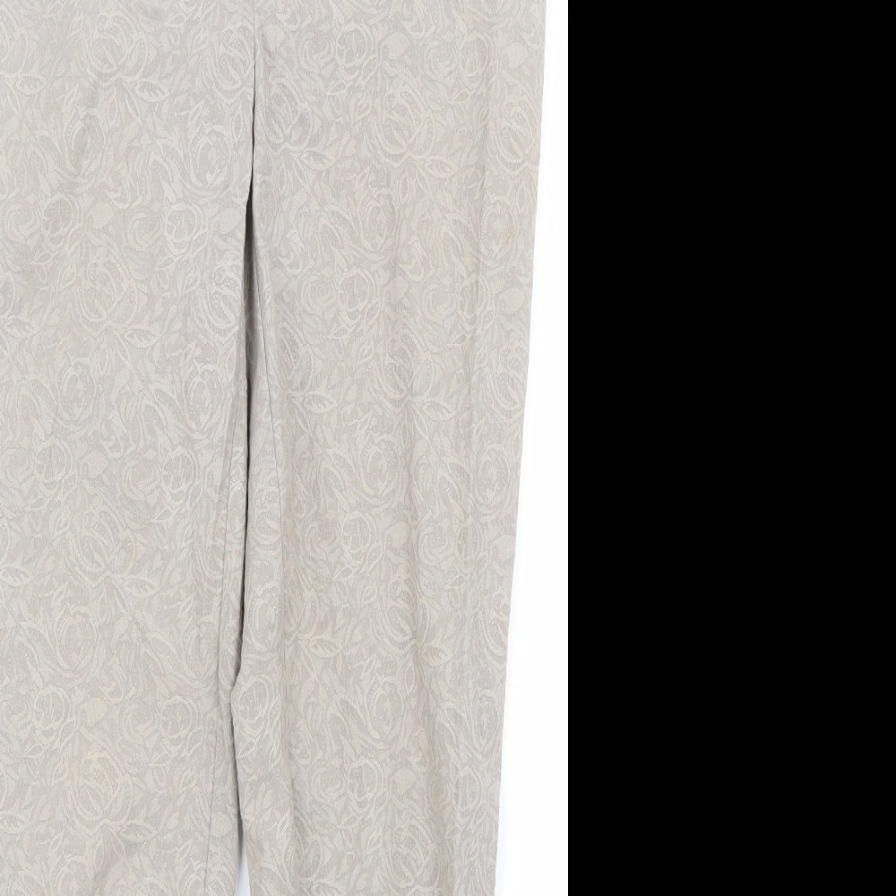 NEXT Womens Beige   Trousers  Size 10 L26 in