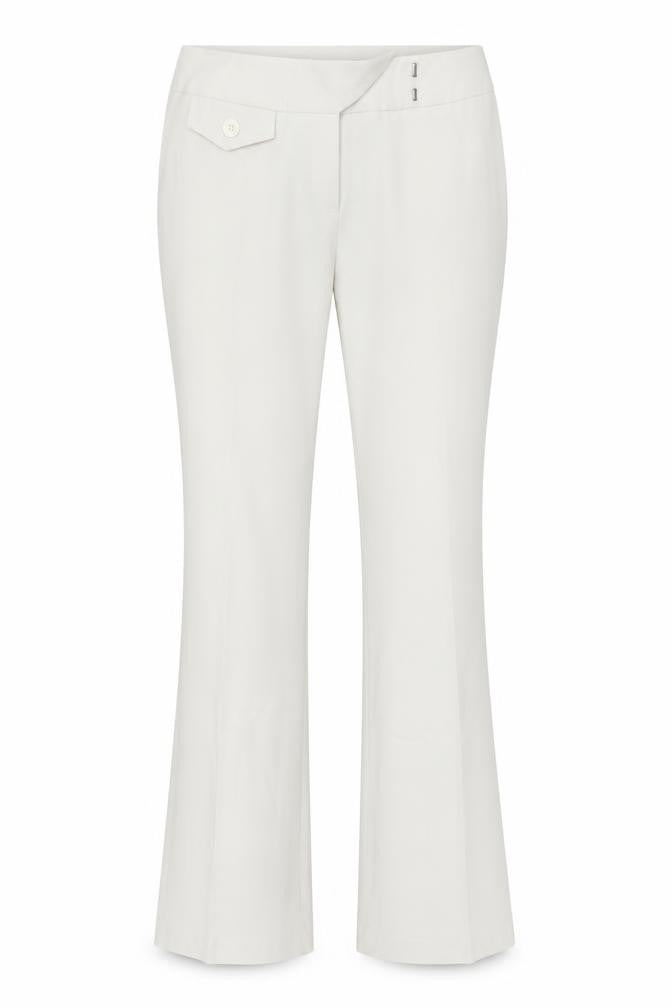 elam Womens White   Trousers  Size 14 L30 in