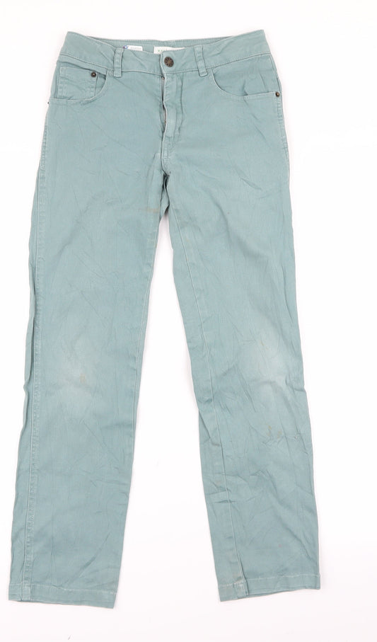 preorn Girls Green Batik  Skinny Jeans Size 10 Years