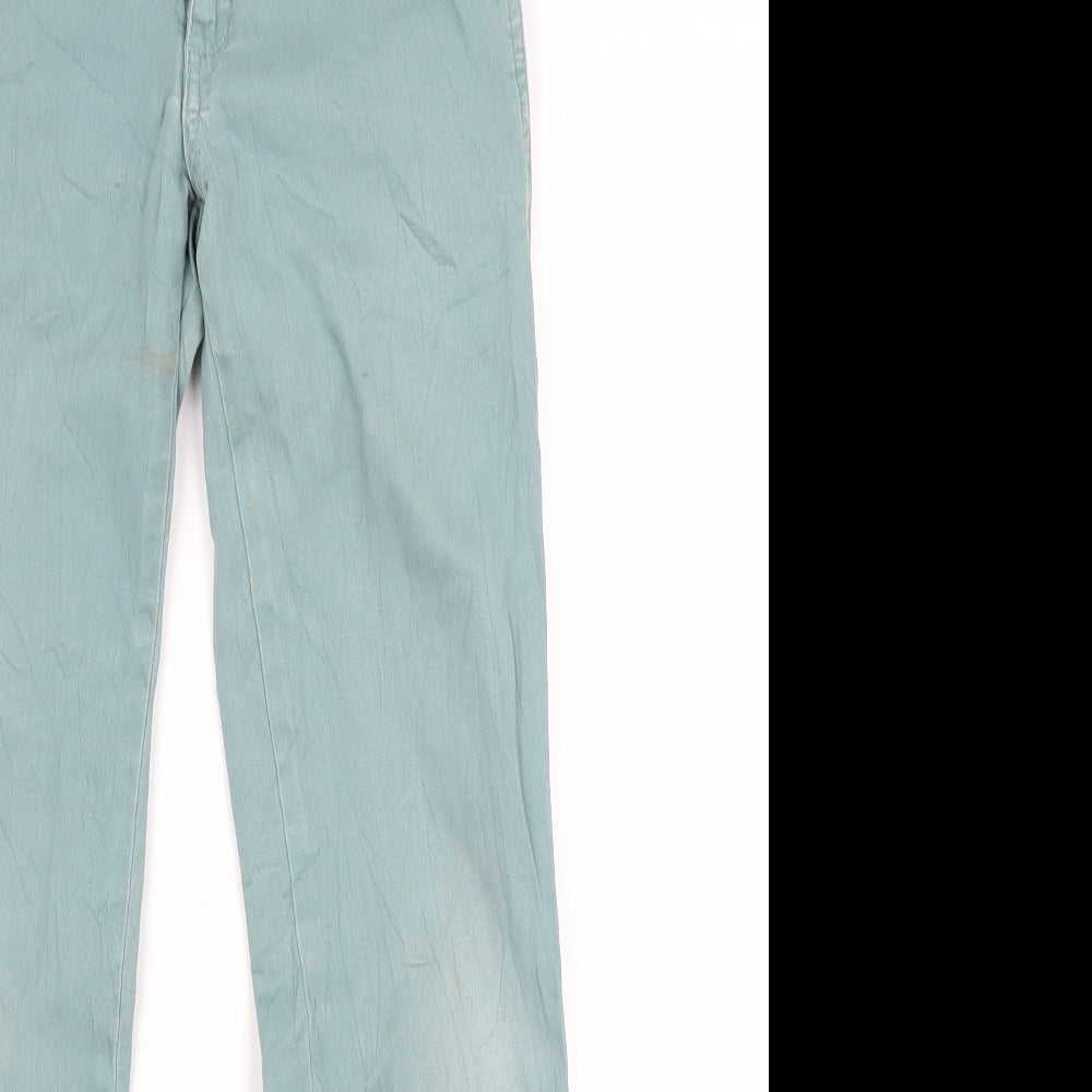 preorn Girls Green Batik  Skinny Jeans Size 10 Years