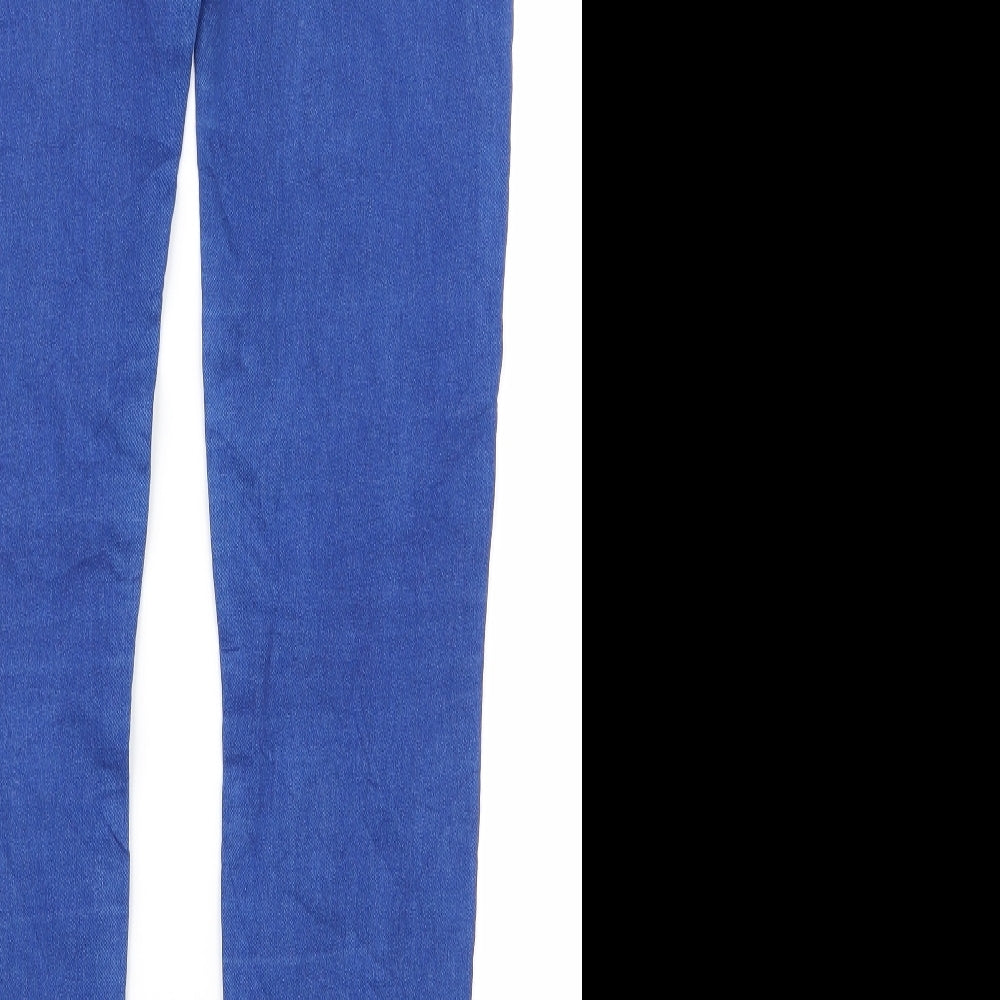 Primark Womens Blue   Skinny Jeans Size 10 L28 in