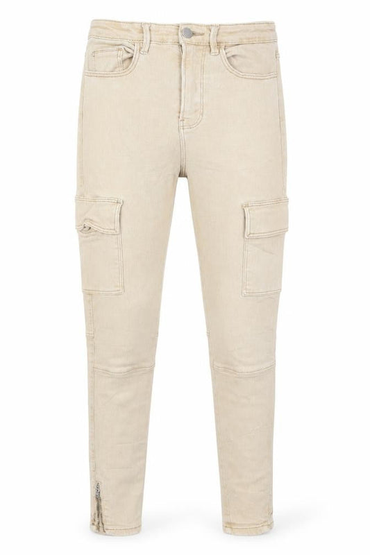 Preworn Womens Beige   Snow Pants Trousers Size 6 L26 in