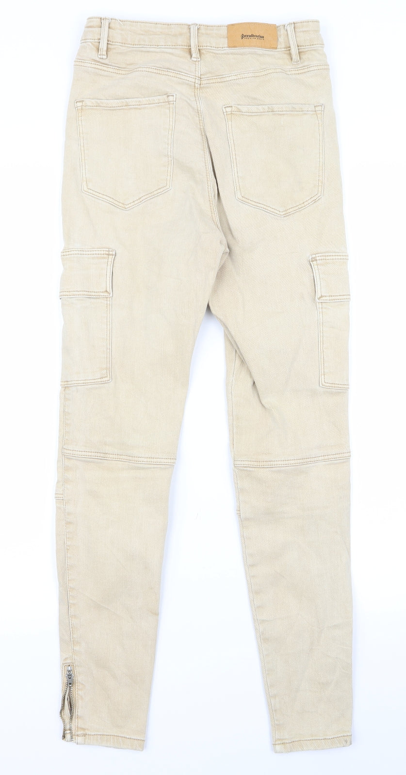 Preworn Womens Beige   Snow Pants Trousers Size 6 L26 in