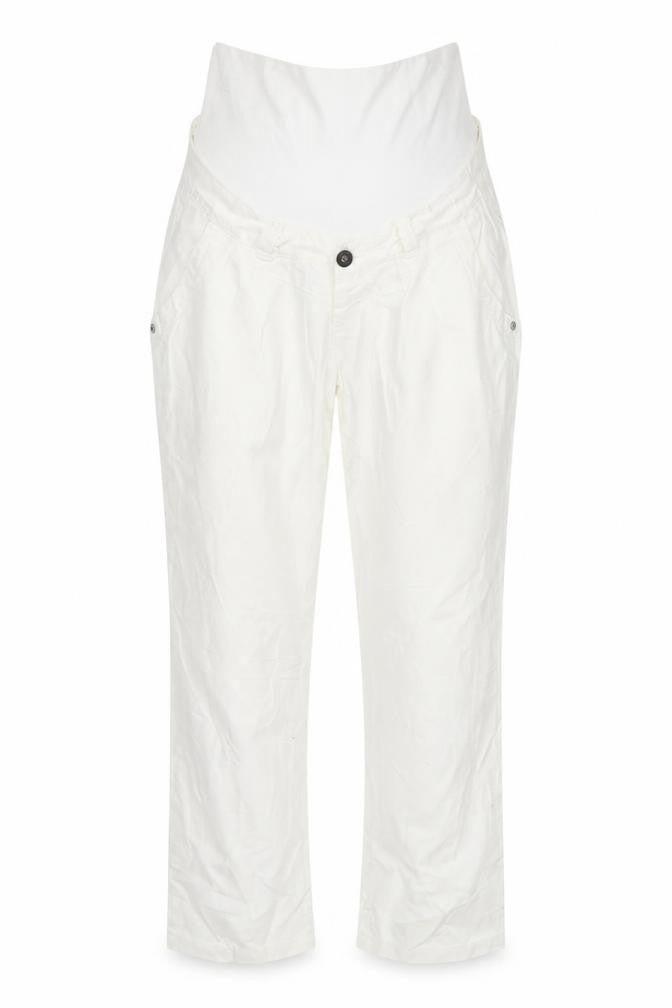 nopp;es Womens White   Trousers  Size S L26 in