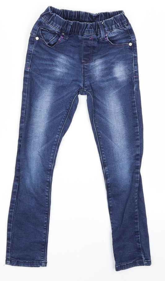 Preworn Womens Blue   Skinny Jeans Size 8 L20 in