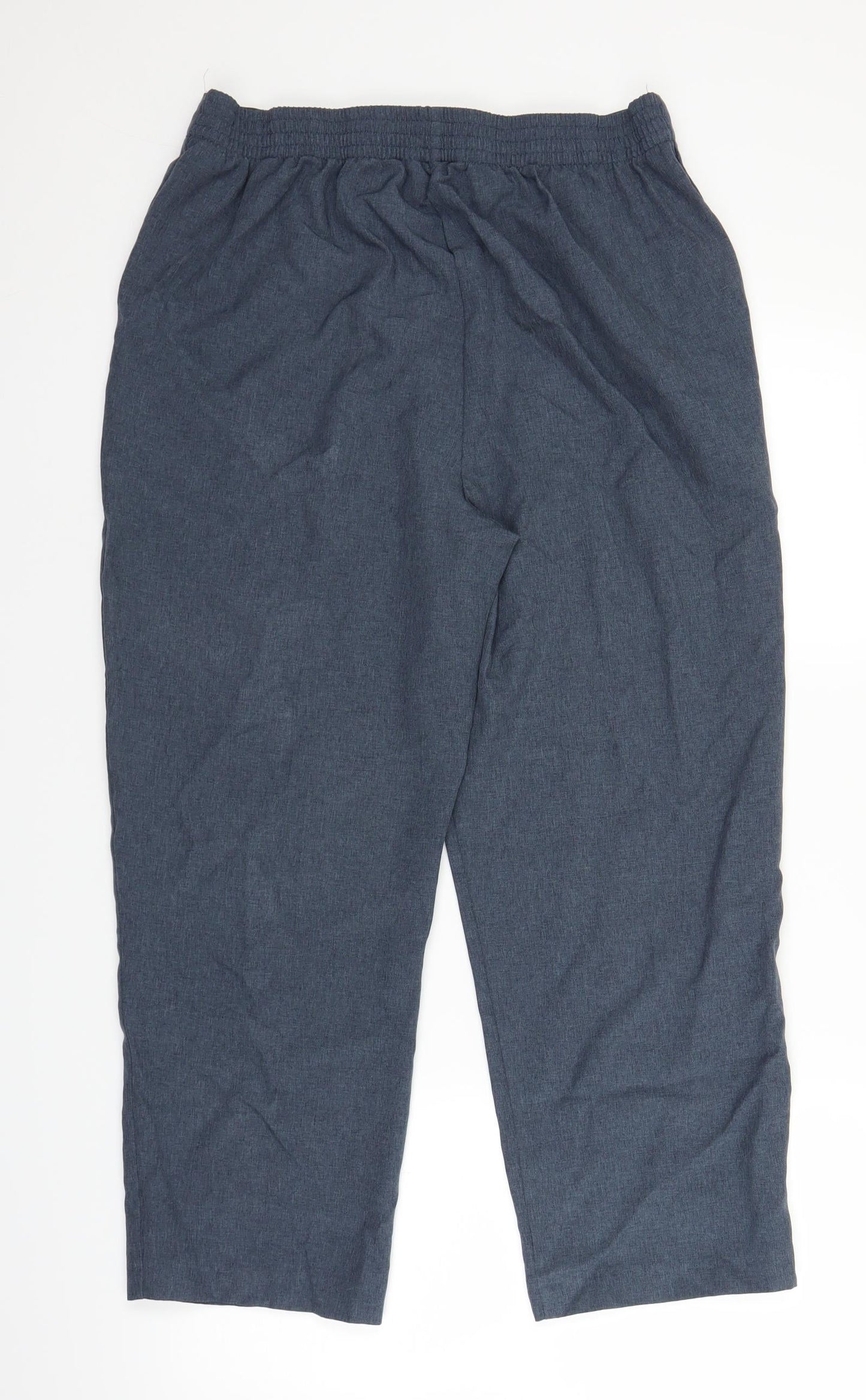 Bonmarché Womens Blue   Trousers  Size 14 L24 in