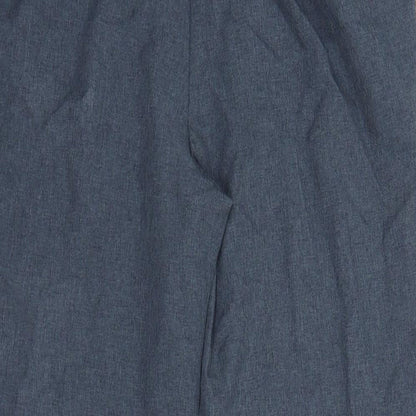 Bonmarché Womens Blue Trousers Size 14 L24 in