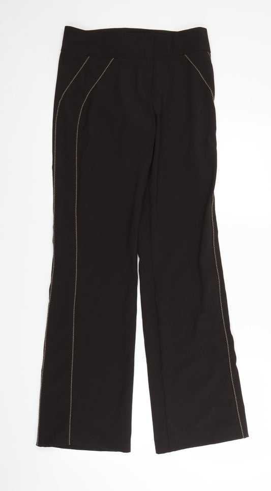 Miss Tic Womens Brown   Trousers  Size 28 in L30 in