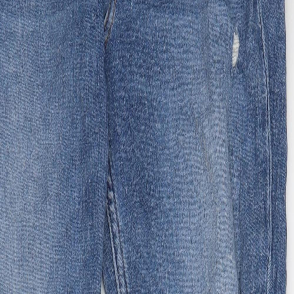 H&M Womens Blue  Denim Skinny Jeans Size 27 in L25 in