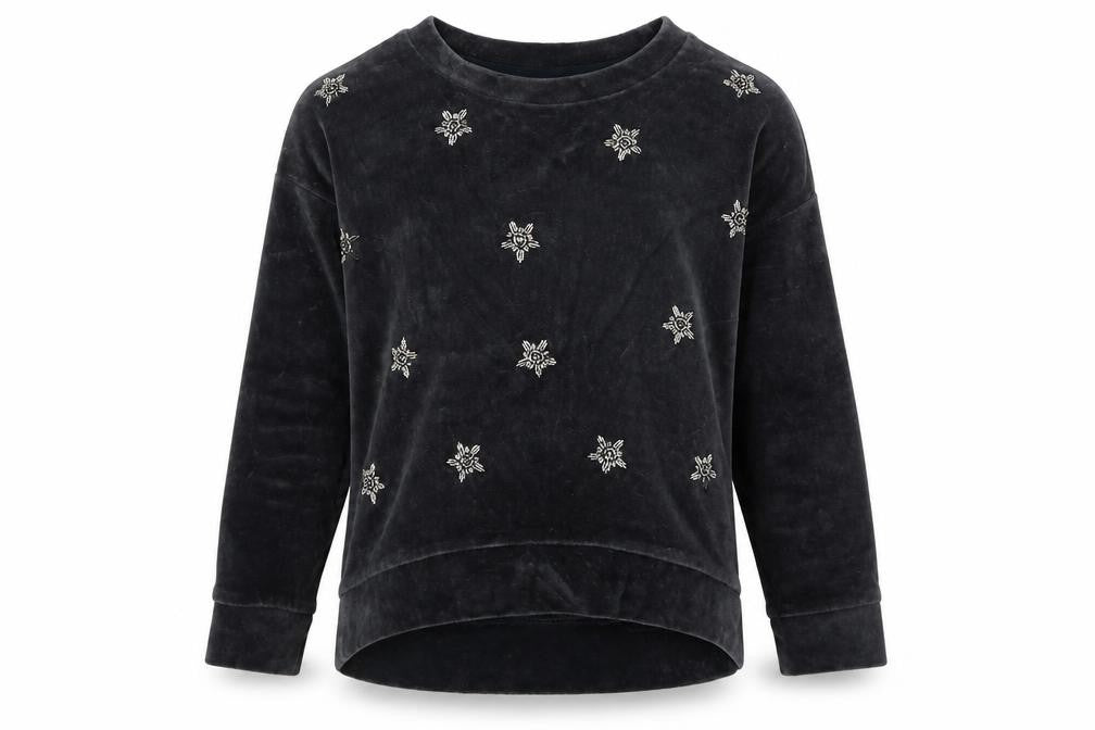 NEXT Girls Grey   Pullover Sweatshirt Size 6 Years