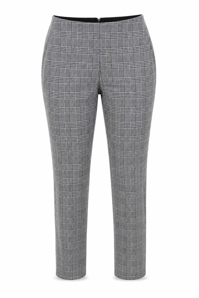 H&M Womens Grey Check  Rain Trousers Trousers Size M L29 in