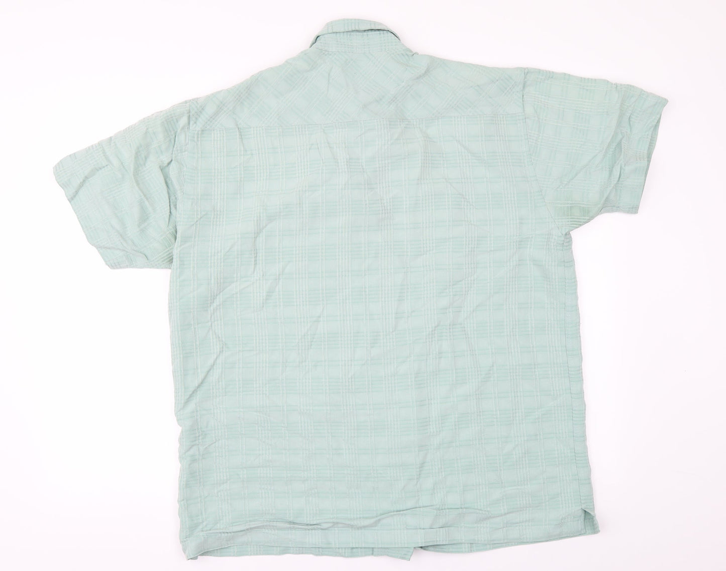 BHS Mens Green    Button-Up Size M