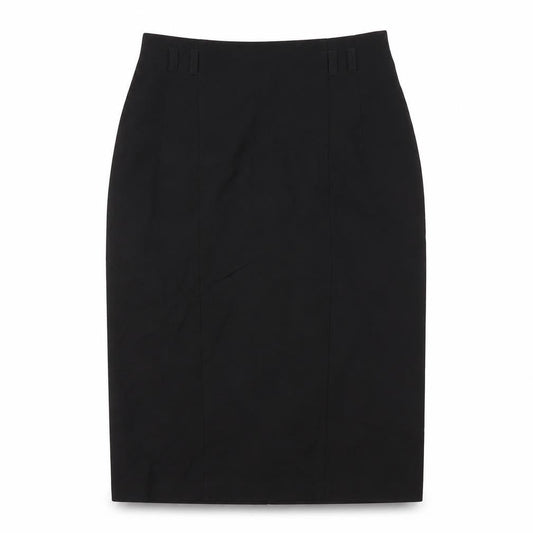 F&F Womens Black   A-Line Skirt Size 29 in