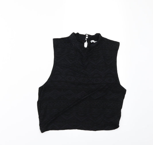 New Look Womens Black   Basic T-Shirt Size 12