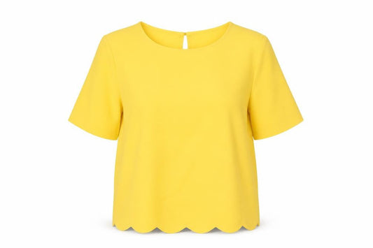 New Look Womens Yellow   Tunic Blouse Size 12