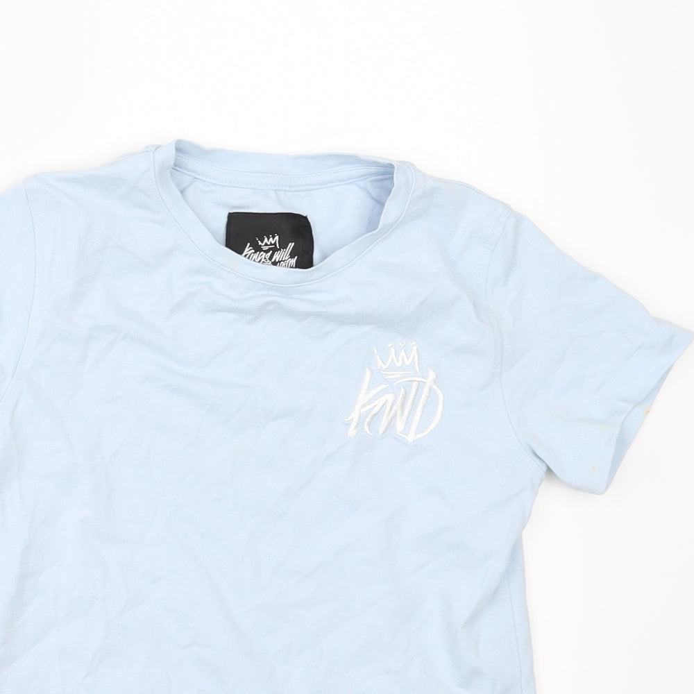 Kings Will Dream Boys Blue   Basic T-Shirt Size 4-5 Years