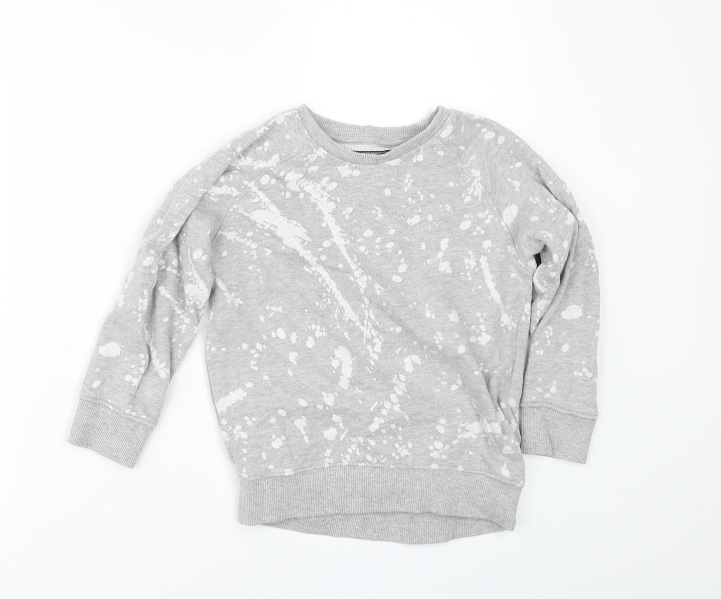 NEXT Girls Green Polka Dot  Pullover Sweatshirt Size 3-4 Years