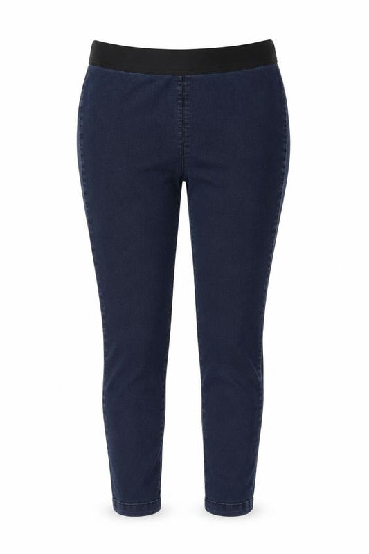 Preworn Womens Blue  Denim Jegging Jeans Size 32 in L25 in