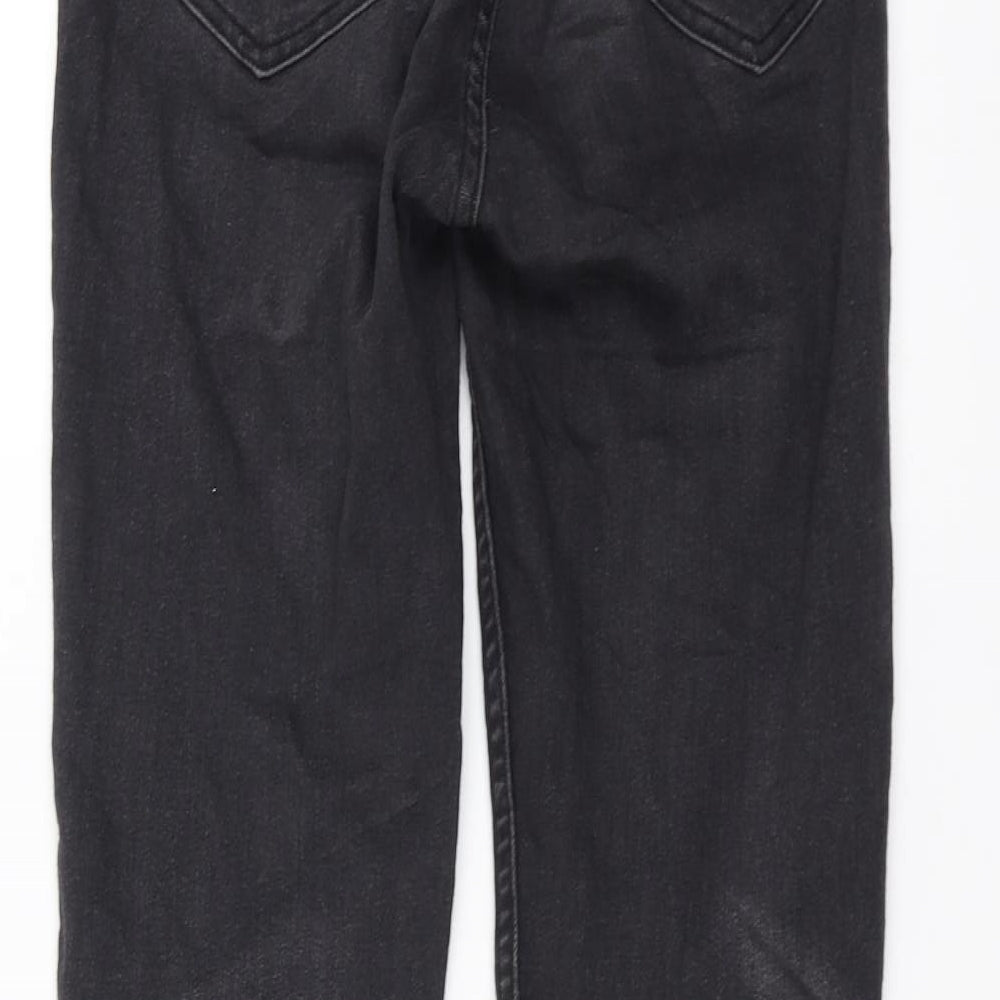 Preworn Womens Grey  Denim Skinny Jeans Size 26 in L29 in