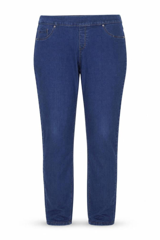 Preworn Womens Blue  Denim Jegging Jeans Size 32 in L29 in