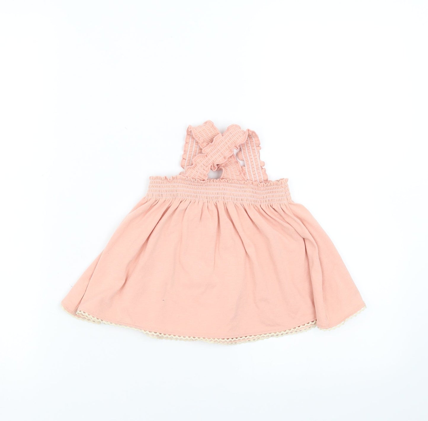 Artisan Girls Pink   Basic Blouse Size 12 Months