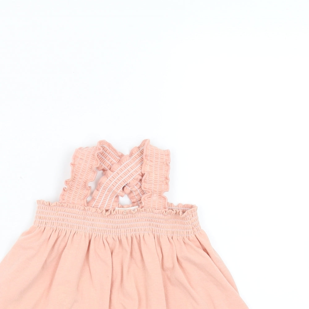 Artisan Girls Pink   Basic Blouse Size 12 Months