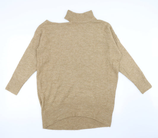 George Womens Beige   Pullover Jumper Size M