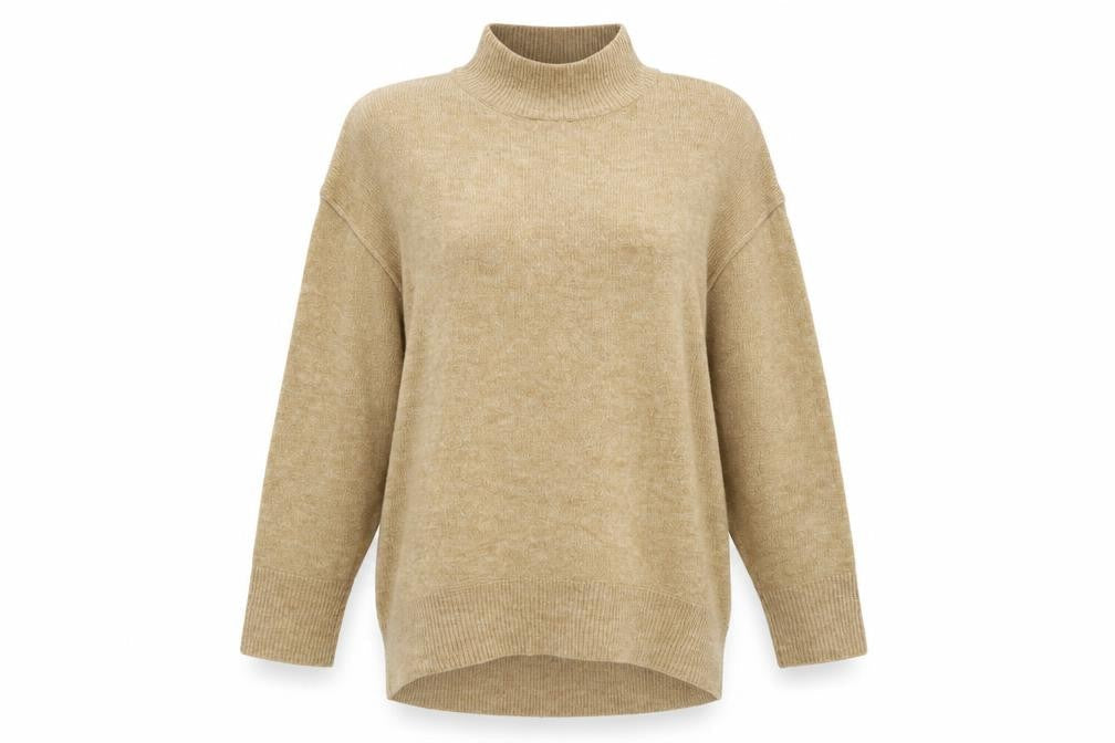 George Womens Beige   Pullover Jumper Size M