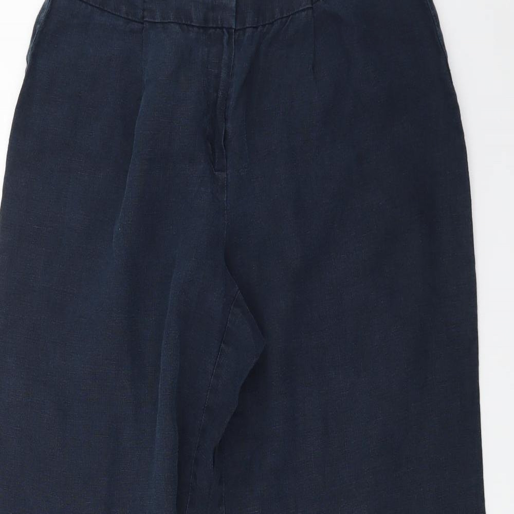 Marks and Spencer Womens Blue   Trousers  Size 14 L26 in