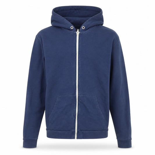 Topman Mens Blue   Full Zip Hoodie Size XS