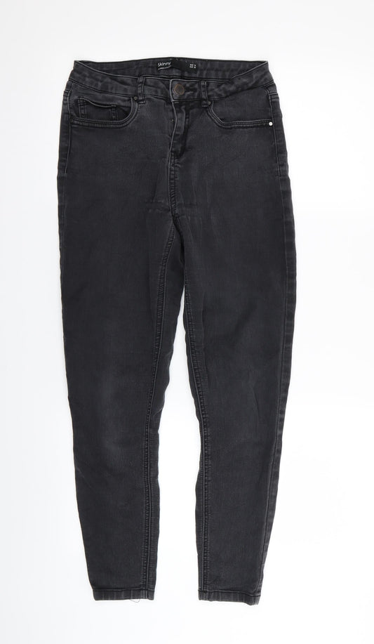 dunnes Womens Black   Skinny Jeans Size 10 L30 in