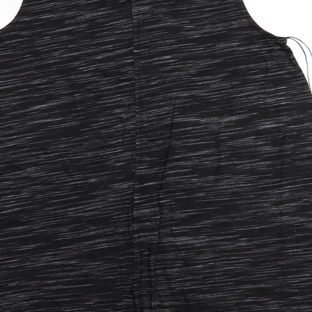 Matalan Womens Black   T-Shirt Dress  Size M