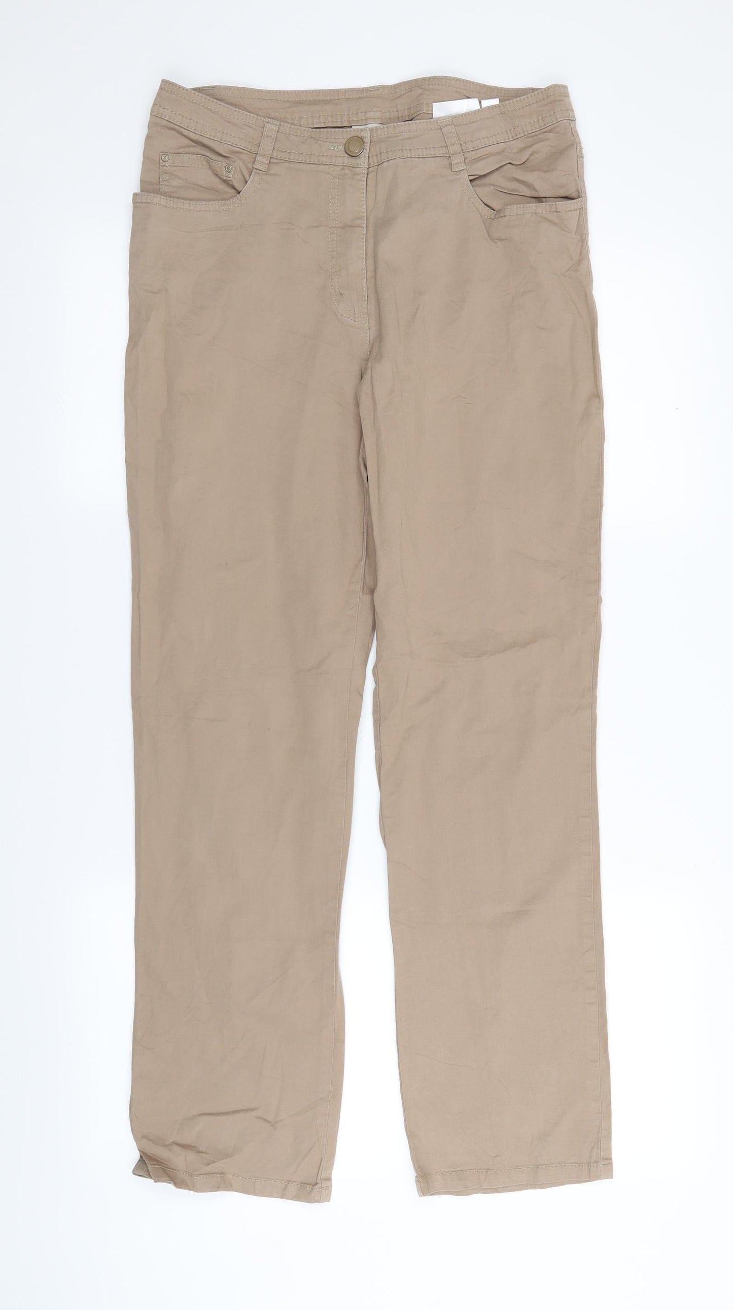 canda Womens Beige   Trousers  Size 28 in L28 in