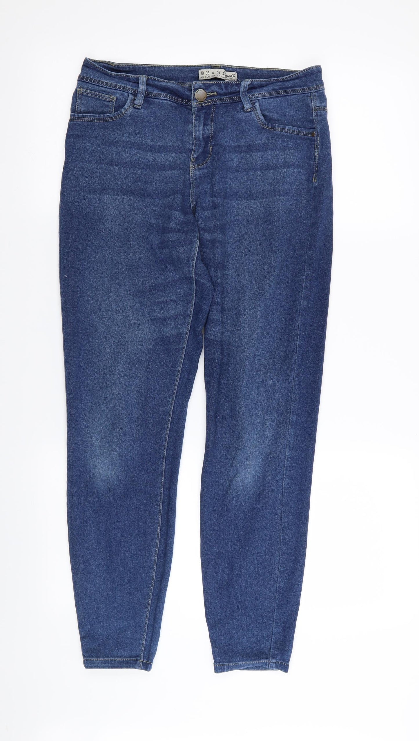 denim and co Womens Blue   Skinny Jeans Size 10 L27 in
