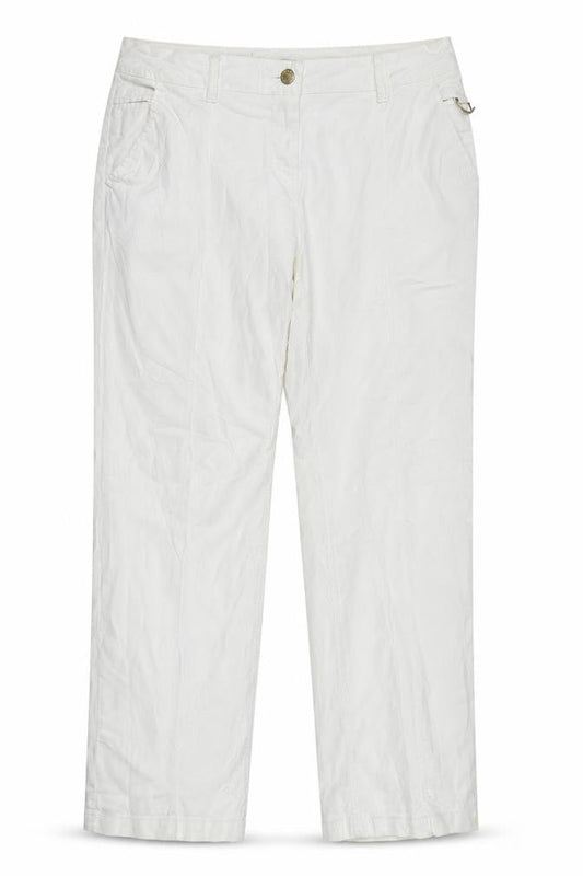 anotherwomen Womens White   Skinny Jeans Size 44 in L30 in