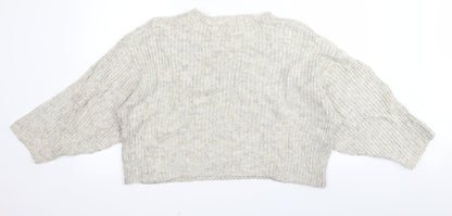 Topshop Womens Beige   Pullover Jumper Size XS