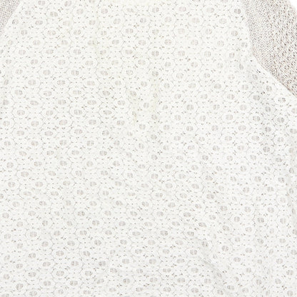 Preloved Quiz Womens Beige   Pullover Jumper Size 14 - Label