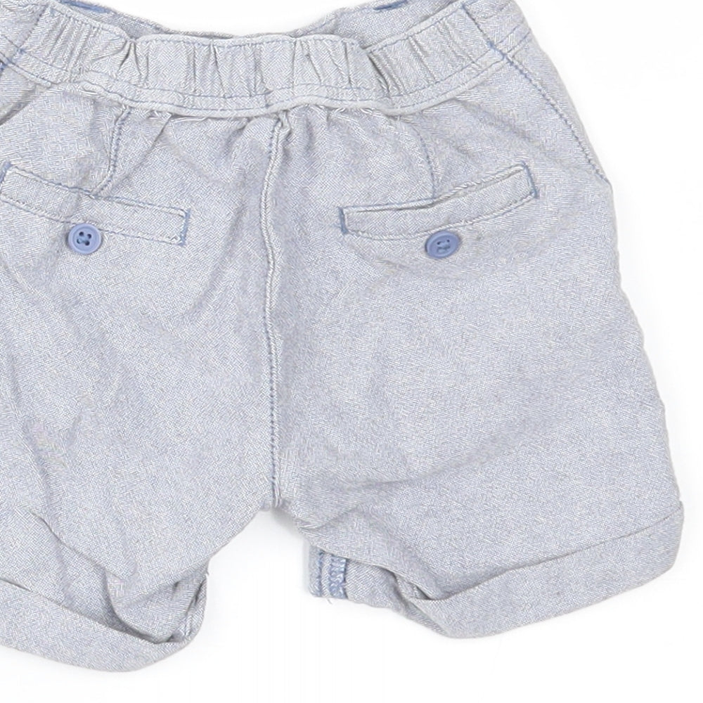 Matalan Boys Blue   Cropped Trousers Size 6-9 Months