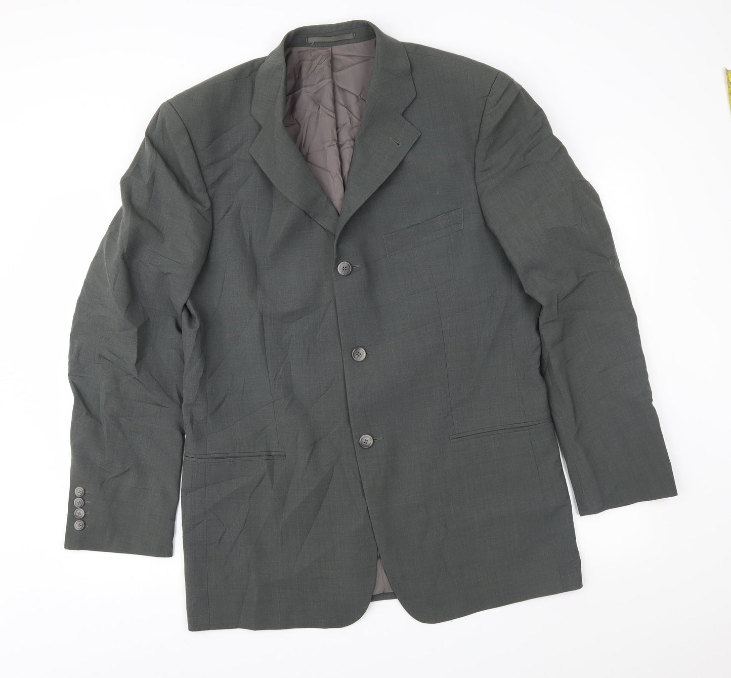 Strellson Mens Green   Jacket Suit Jacket Size 44