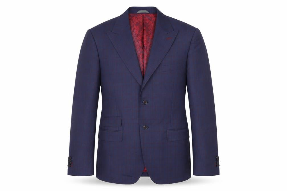 Cavalier Mens Blue   Jacket Suit Jacket Size 40
