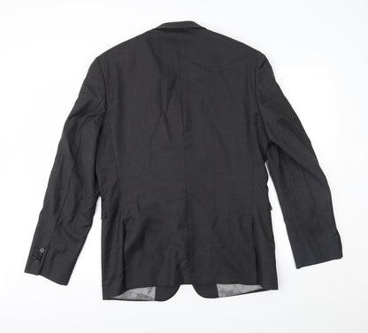 Next Mens Grey   Jacket Suit Jacket Size 40