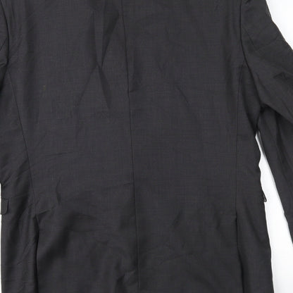 Next Mens Grey   Jacket Suit Jacket Size 40
