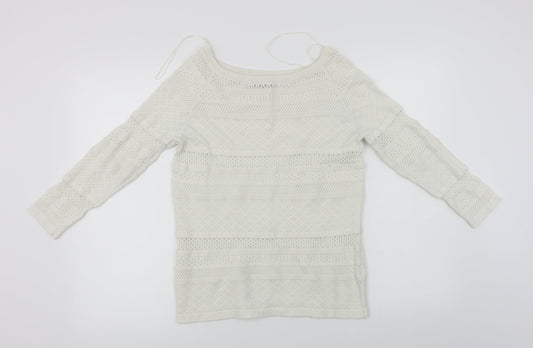 F&F  Womens Ivory   Pullover Jumper Size 10