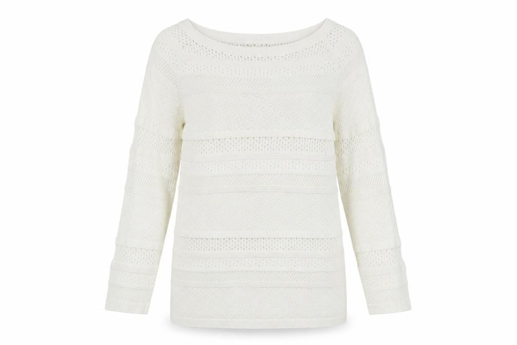 F&F  Womens Ivory   Pullover Jumper Size 10