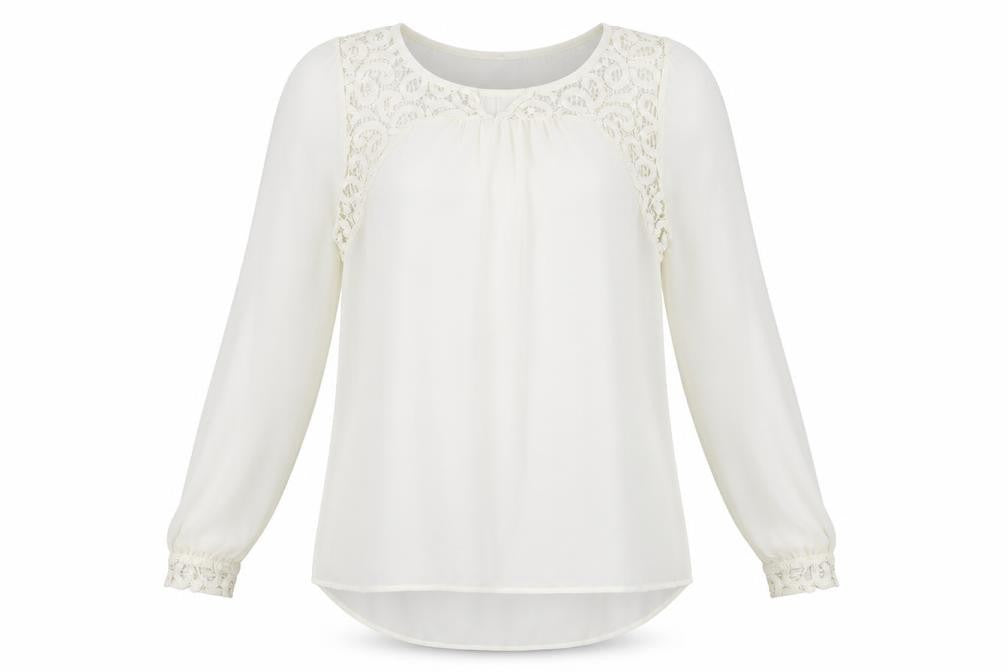NEXT  Womens Ivory   Basic Blouse Size 8