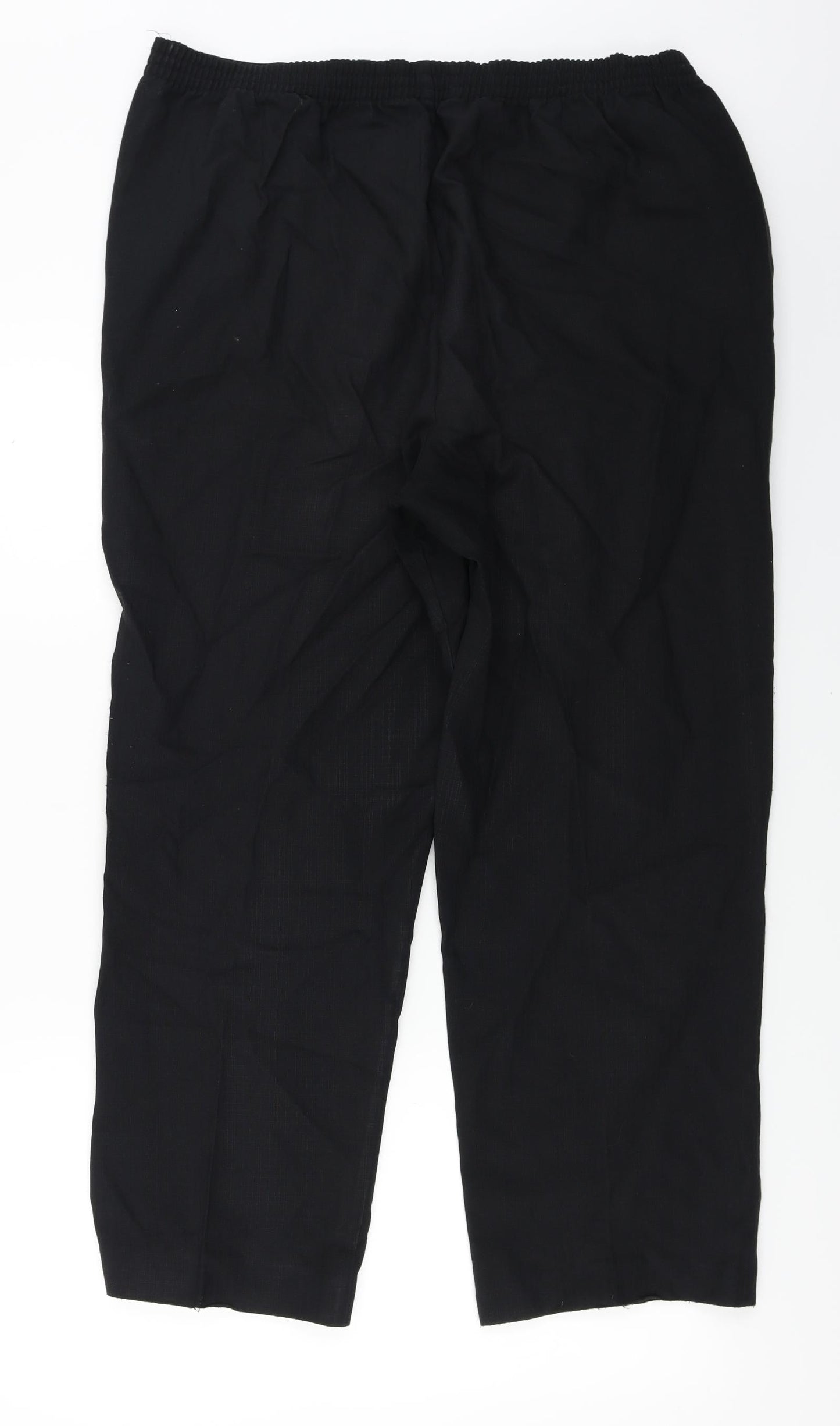 Preworn  Womens Black   Trousers  Size 36 in L24 in