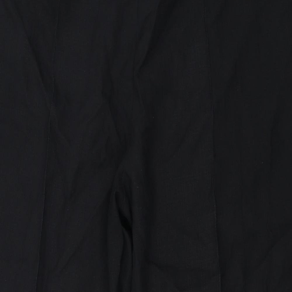 Preworn  Womens Black   Trousers  Size 36 in L24 in