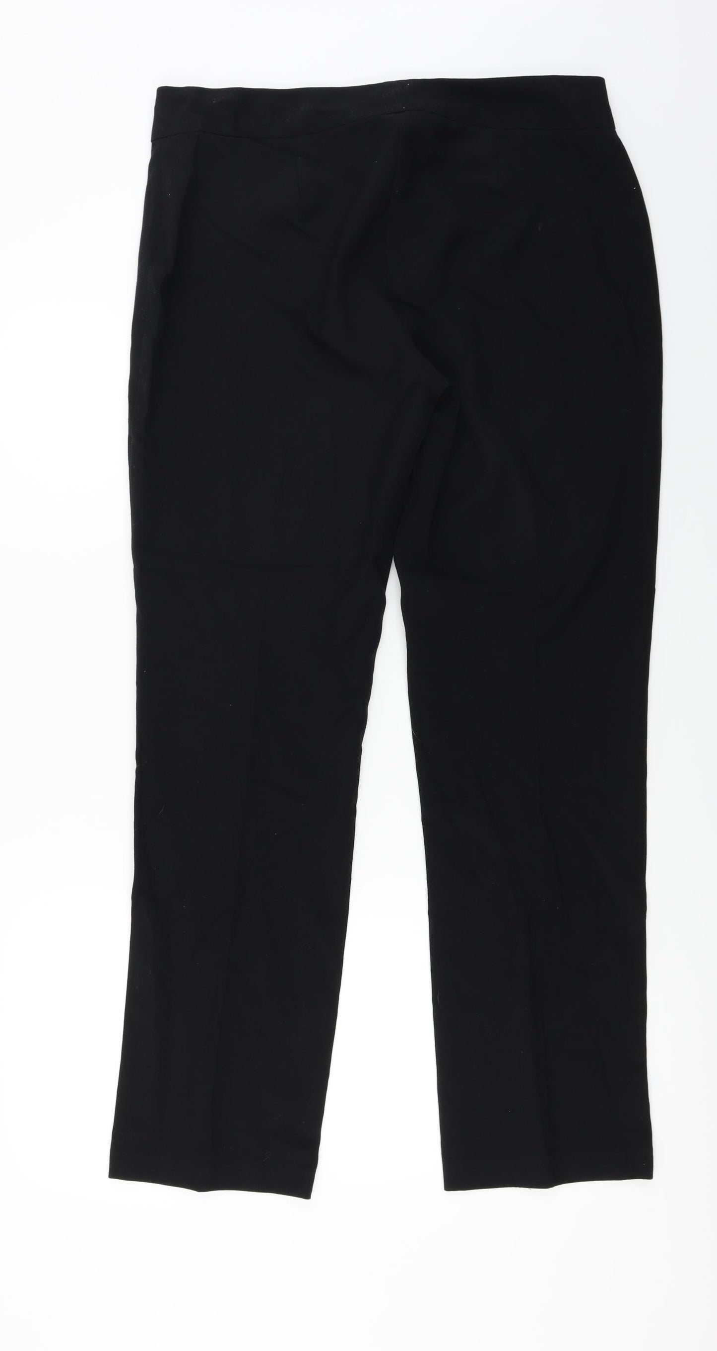 Marks and Spencer  Womens Black   Trousers  Size 14 L26 in